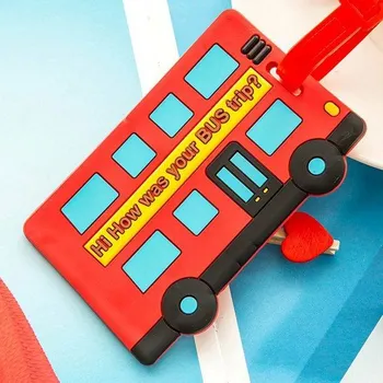 Příslušenství k zavazadlu Jmenovka na zavazadlo | visačka na kufr - V 4,10.5 x 6.5 cm