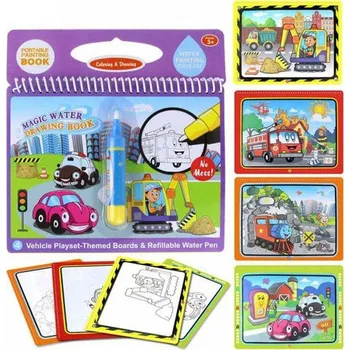 omalovánky Vodní omalovánky | magické omalovánky - dopravní prostředky