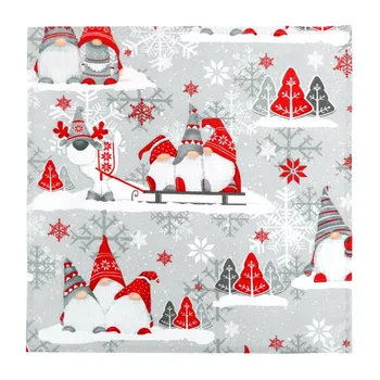 ubrus Bellatex Vánoce skřítci 50 x 50 cm
