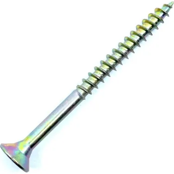 Šroub HAŠPL Vrut do dřeva se zápustnou hlavou PZ2 5x150mm 5x150 mm čiastočný závit