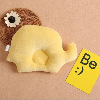 Polštář Polštářek pro novorozence | podhlavníček, styl slon - žlutá