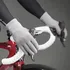 Cyklistické rukavice GripGrab Merino Liner šedé