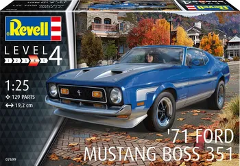 Plastikový model Revell Ford Mustang 67699-71 Boss 351 1:25