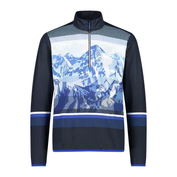 Pánská mikina Pánský lyžařský rolák CMP 33L1037 tm. modrý - hory vel. 54