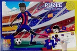 Puzzle FC Barcelona vybarvovací 40 dílků