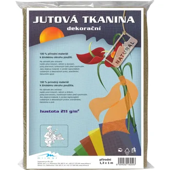 Svíčka Jutová tkanina - 1,3 x 1 m přírodní