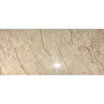 Obklad Samolepicí pěnový panel na zeď béžový mramor 60 x 30 cm - balení 6 ks / samolepicí stěnové obkladové panely ARS12 GRACE