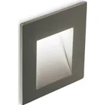 LED Nástěnné zápustné svítidlo Ideal Lux BIT ANTRACITE 3000K 269009 3W 215lm 3000K IP65 6,5cm antracitové