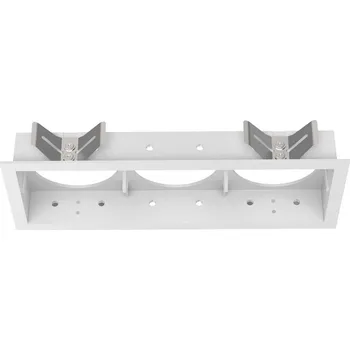 Bodové svítidlo Ideal Lux Bento rámeček hranatý triple 287928