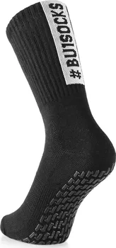 Pánské ponožky BU1 Protiskluzové ponožky silikon černé 