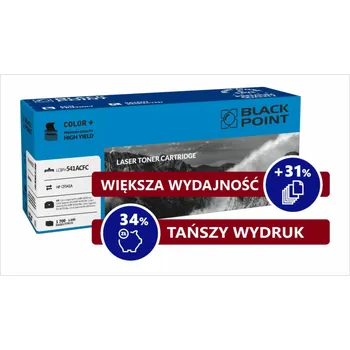 Černý toner LCBPH541ACFC azurová náhradní CF541A (BLHCF541AC)