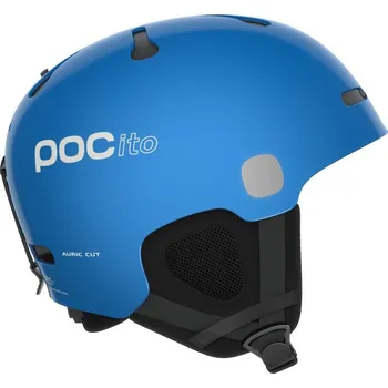 POC Lyžařská dětská helmy POCito Auric Cut MIPS Fluorescent Blue Modrá XS-S (51-54)