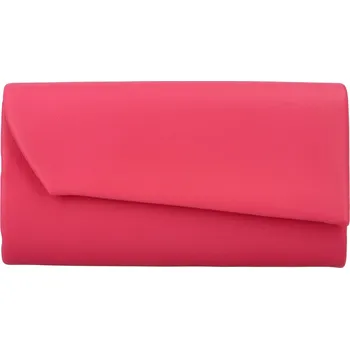 Kabelka Stylové dámské psaníčko s atypickou klopou Vuho, výrazná růžová