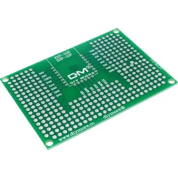 Vývojová deska Plošný spoj pro ESP8266 ESP-12E ESP-12F ESP32 ESP-32S - 50 x 70 mm