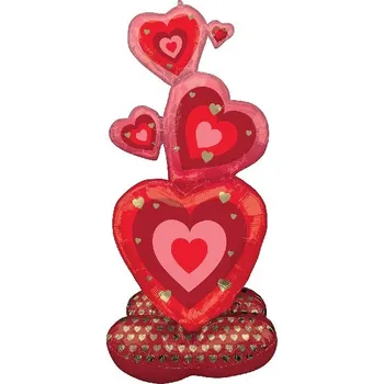 Balónek Amscan Balónek AirLoonz Srdce 63 x 139 cm
