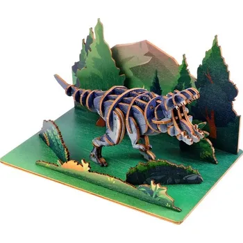 ostatní stavebnice EscapeWelt 3D dřevěné puzzle - Tyrannosaurus Rex