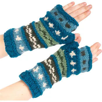 Rukavice Vlněné bezprstové rukavice Sandip Frozen Lake