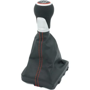 Řadicí páka s manžetou AUDI A6 (C6) 6-rychl červená nit