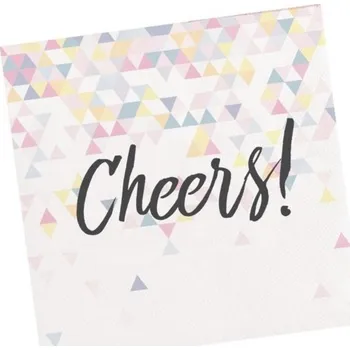 Papírový ubrousek Papírové ubrousky perleťové Cheers 16 ks (Papírové ubrousky perleťové Cheers 16 ks)