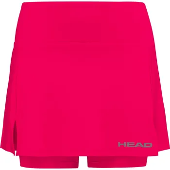 Dívčí sukně Dívčí sukně Head Club Basic Skort Girls Magenta 152 cm