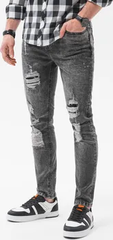 Pánské džíny Ombre P1065 šedé