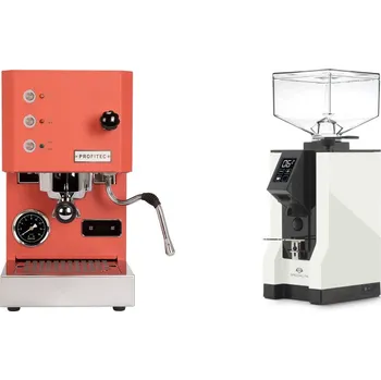 Kávovar Profitec GO, red + Eureka Mignon Specialita, BL white