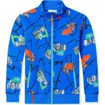 KUGO ZATEPLENÁ MIKINA TRAKTOR Barva: Světle modrá, Velikost: 98