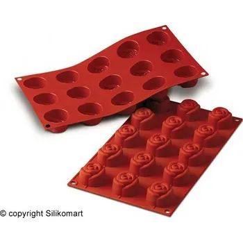Forma na pečení Silikomart Silikonová forma Small rose (15 ks)