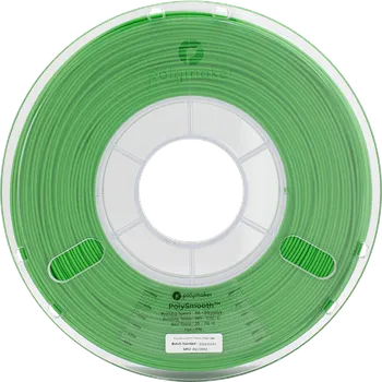 Filament Polymaker PolySmooth 750g Barva: Green, Průměr: 2,85 mm tisková struna (filament)