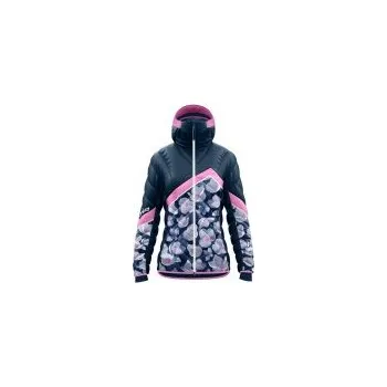 Crazy Idea Jacket Electra Woman falling flower Modrá S