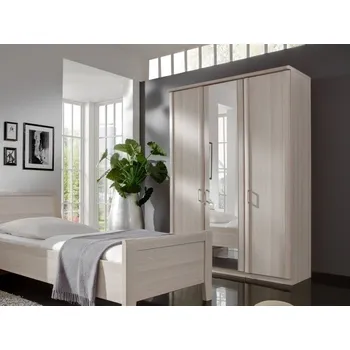 Šatní skříň Šatní skříň se zrcadlem LUXOR (TYP 516) polární modřín