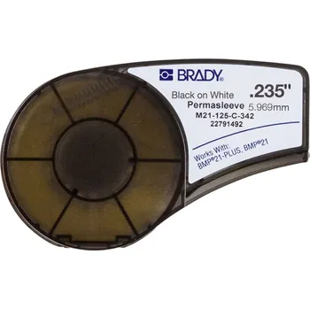 Pásek do tiskárny Brady M21-125-C-342 / 110923, PermaSleeve Heat-shrink Polyolefin Sleeve, 6.00 mm x 2.10 m