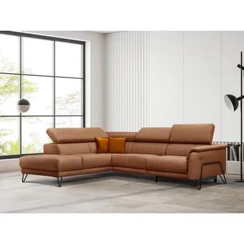 Sedací souprava Rohová sedací souprava OLTENS s elektrickou funkcí relax Levý roh