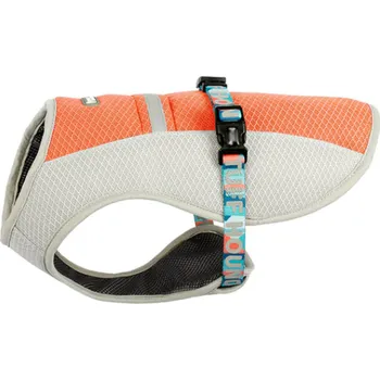 Obleček pro psa Chladící vesta pro psy s reflexními prvky - oranžová Velikost: M