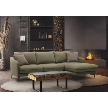 Sedací souprava Malá rohová sedací souprava ve skandinávském stylu NOEL Pravý roh