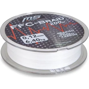 MS Range šňůra FFC-Braid 0,11 mm 200 m čirá