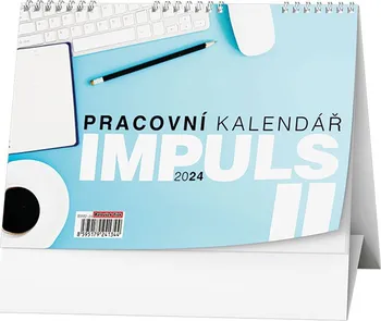 Kalendář Baloušek Tisk Stolní pracovní kalendář Impuls II 2024
