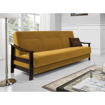 Pohovka Rozkládací pohovka s úložným prostorem MODEL O pohovka s čalouněním zadní části