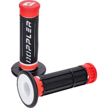 Motocyklový chránič Gripy Doppler Grip 3D červená / bílá / černá 49407