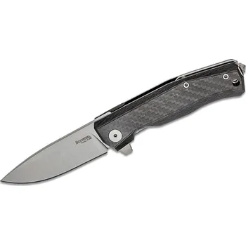 kapesní nůž Lionsteel zavírací nůž M390 čepel, rukojeť z uhlíkových vláken MT01 CF
