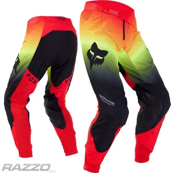 Moto kalhoty MX kalhoty FOX 360 Revise Pant Red Yellow 2024 34