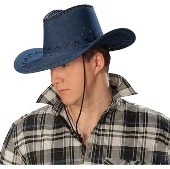 Karnevalový doplněk Kovbojský klobouk - Jeans