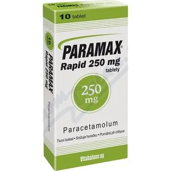 Lék na bolest, zánět a horečku Paramax Rapid 250mg por.tbl.nob.10x250mg