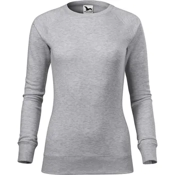 Dámská mikina Malfini DÁMSKÁ MIKINA MERGER 416 S M3 stříbrný melír