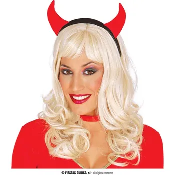 Karnevalový doplněk Fiestas Guirca Rohy čertí - vinyl