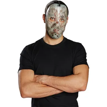 Karnevalová maska Hokejová maska fluoreskující