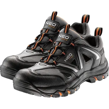 Pracovní obuv NEO TOOLS Pracovní sandály ob, černo-šedé Velikost 45 5907558430318_297