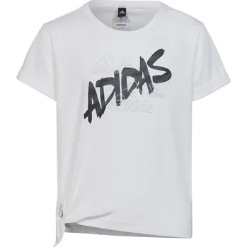Dětské bílé tričko Adidas Dance Knotted Tee, 170 cm i476_49794649