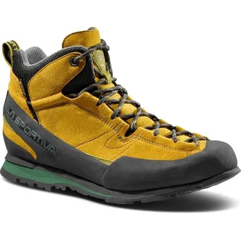 Pánská treková obuv La Sportiva Boulder X Mid GTX Savana/Alpine pánské boty