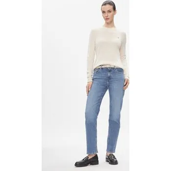 Oblečení a móda Tommy Hilfiger Svetr Soft Wool C-Nk Sweater WW0WW40264 Žlutá Regular Fit M